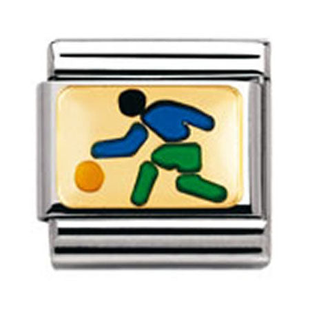 Authentic Nomination Link - Basketball Player - Enamel