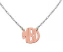 Jane Basch Designs Petite Personal Block Monogram Necklace - 14K Yellow Gold