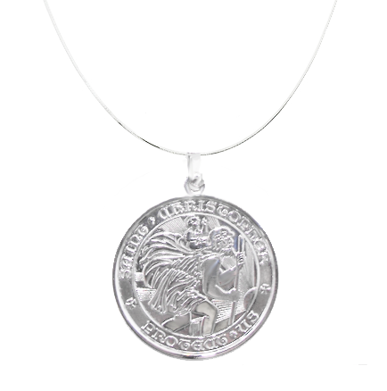 St Christopher Medals - Sterling Silver - NEW!